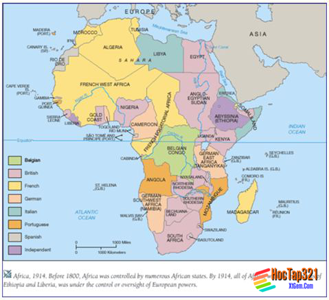 Bài 5. Châu Phi và khu vực Mĩ La-tinh (thế kỷ XIX - đầu thế kỷ XX)