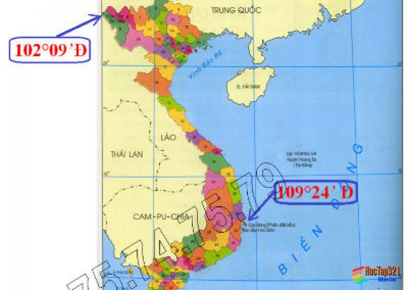 Bài 27: Thực hành đọc bản đồ Việt Nam